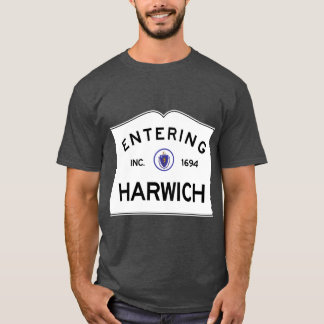 Eintritt in Harwich Massachusetts Commonwealth of T-Shirt