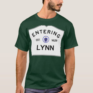 Eintritt in Lynn Massachusetts Commonwealth of Mas T-Shirt
