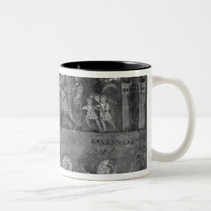 Eintritt von Jesus in Jerusalem Zweifarbige Tasse