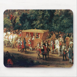 Eintritt von Louis XIV und von Maria Theresa in Mousepad
