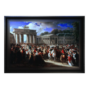 Eintritt von Napoleon I in Berlin durch Charles Me Fotodruck