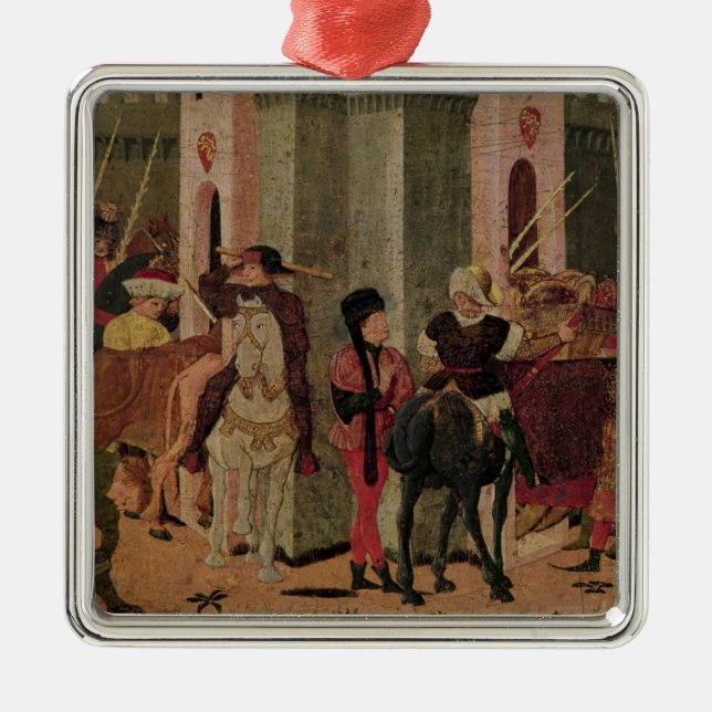 Eintritt von Titus Flavius Vespasian Silbernes Ornament (Vorne)