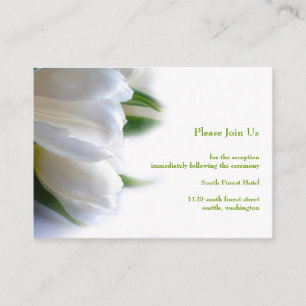 Eintrittskarte für die Hochzeit Begleitkarte