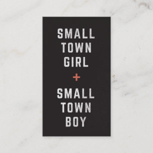 Eintrittskarte für kleine Städte - Farbanpassungen Visitenkarte