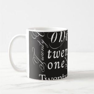Einundzwanzig Kaffeetasse