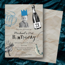 Einundzwanzigster 21. Geburtstag Benutzerdefiniert