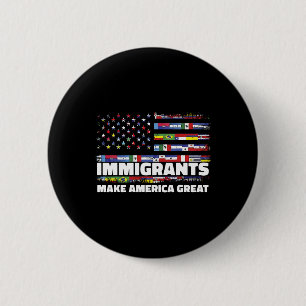 Einwanderer machen Amerika groß Einwanderer Mexiko Button