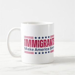 Einwanderer machen Amerika groß Kaffeetasse