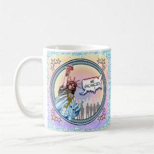 Einwanderung Politisch Kaffeetasse