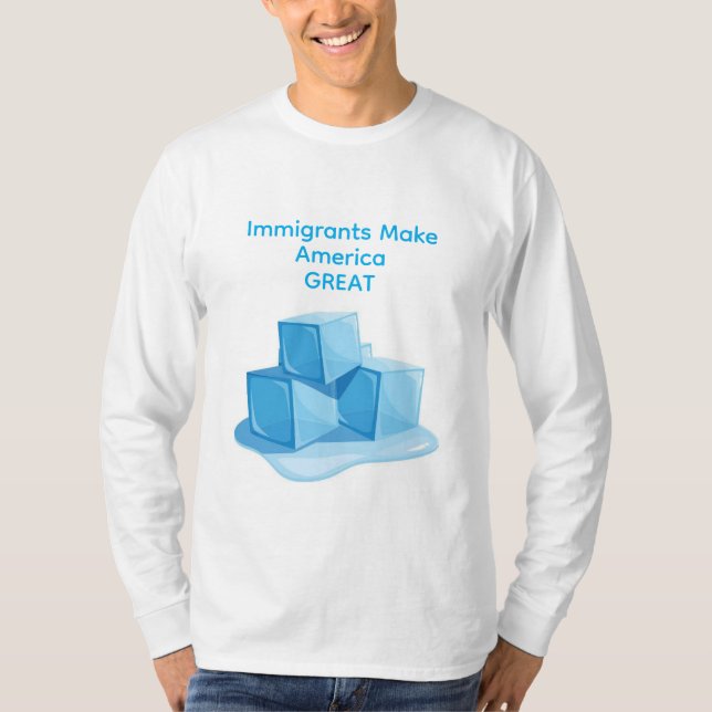 Einwanderung USA T-Shirt (Vorderseite)