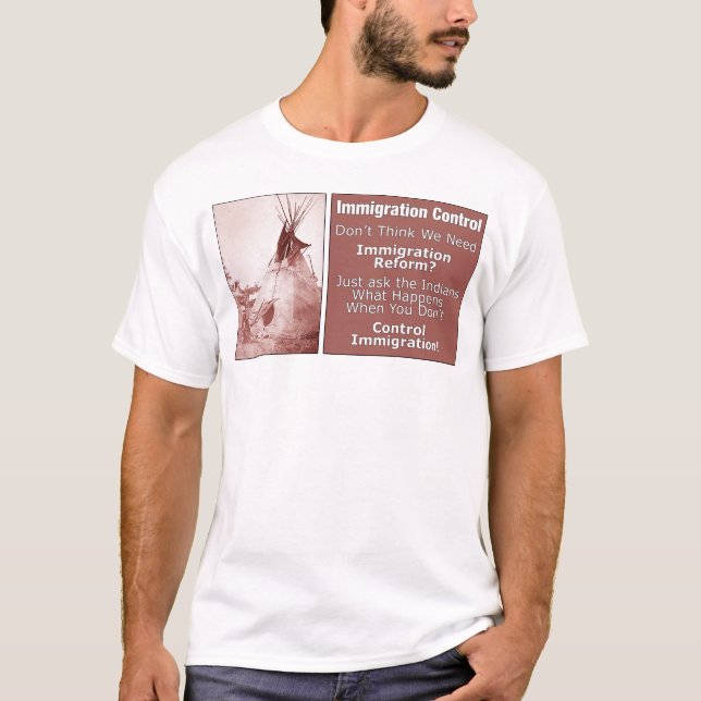 Einwanderungsreform V2 T-Shirt (Vorderseite)