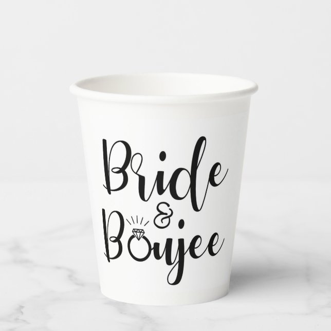 Einwegbecher für Kaffee Pappbecher (Vorderseite)