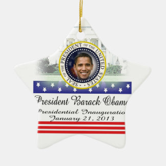 Einweihung 2013 Präsidenten-Barack Obama Keramik Ornament