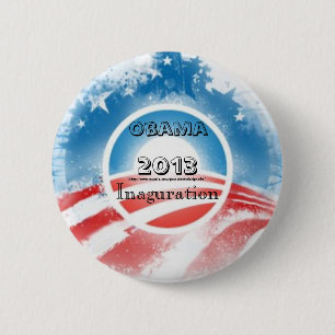Einweihung 2013 Präsidenten-Obama Button