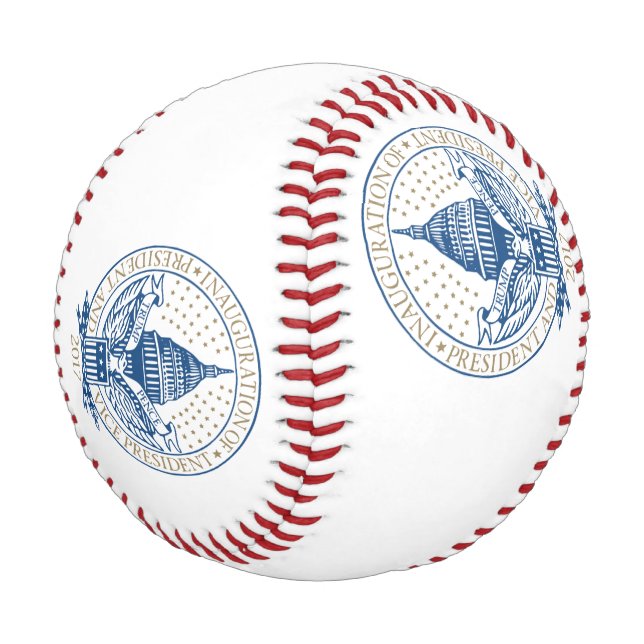 Einweihung des Donald Trump Mike Pence 2017 Logo U Baseball (Schrägansicht)