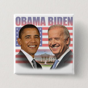 Einweihung Obama Biden Button
