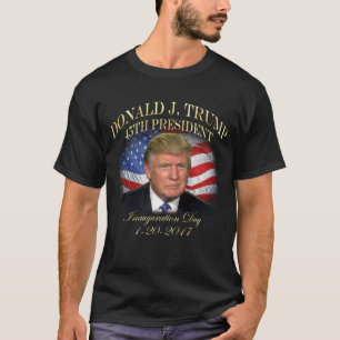 Einweihung Präsidenten-Donald Trump Gedenk T-Shirt