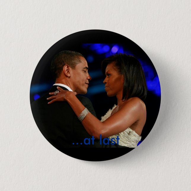 Einweihung von Präsidenten Barack Obama Button (Vorderseite)