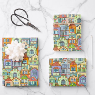 Einweihungsgeschenkpapier, Geschenk für ein neues Geschenkpapier Set
