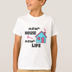 Einweihungsparty Neues Haus Neues Leben T-Shirt