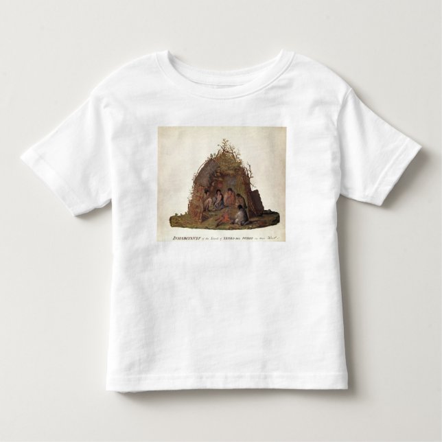 Einwohner der Insel von Terra Del Fuego Kleinkind T-shirt (Vorderseite)