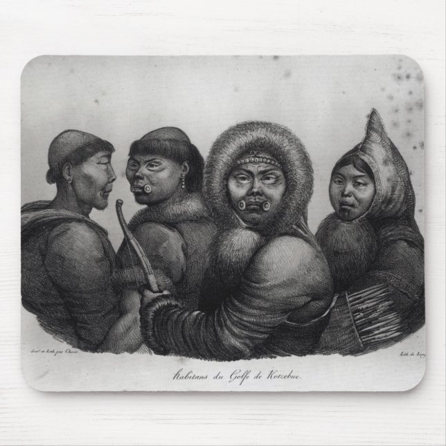Einwohner des Golfs von Kotzebue Mousepad (Vorne)