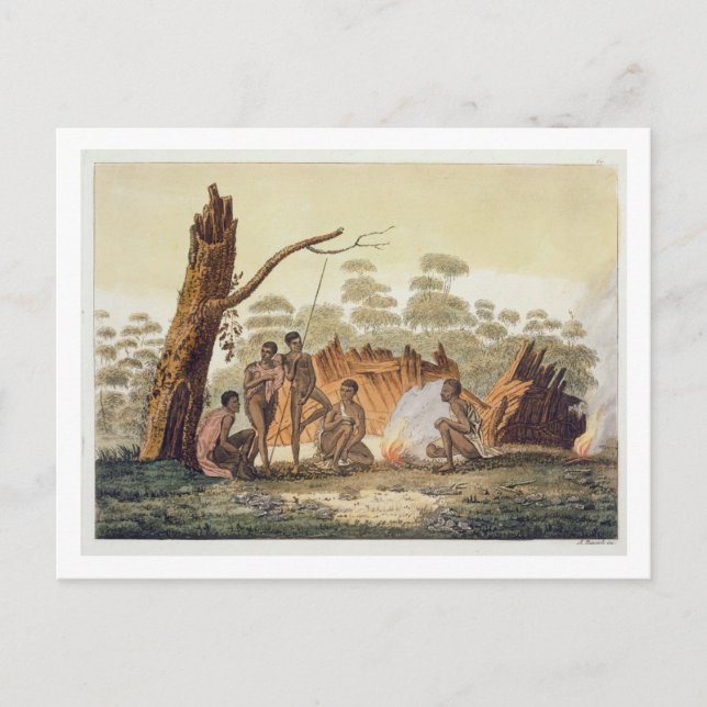 Einwohner von Loro, New Holland, Platte 60 von 'L Postkarte (Vorderseite)