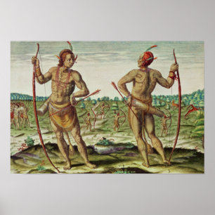 Einwohner von Virginia Poster