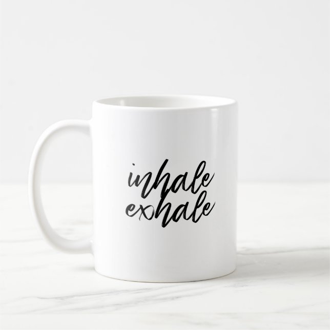 Einzelexhale Kaffeetasse (Links)