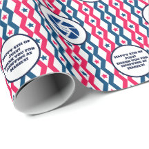 Einzelhandelsgeschäft 4. Juli Text des Diamond-Log