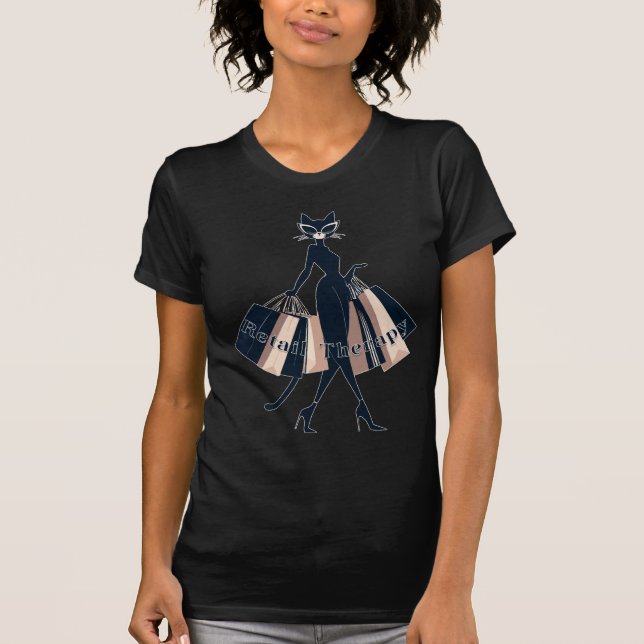 Einzelhandelstherapie T-Shirt (Vorderseite)