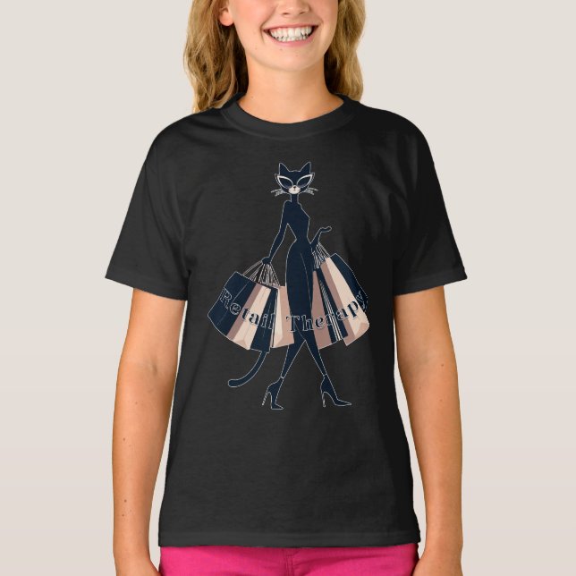 Einzelhandelstherapie T-Shirt (Vorderseite)
