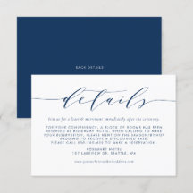 Einzelheiten zu Minimalistischen Hochzeiten in Nav