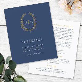 Einzelheiten zum Hochzeitsszenario in Goldgold