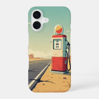 Einzelne Zapfsäule iPhone 16 Hülle