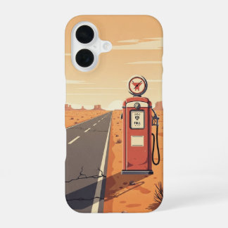 Einzelne Zapfsäule stoppt iPhone 16 Hülle