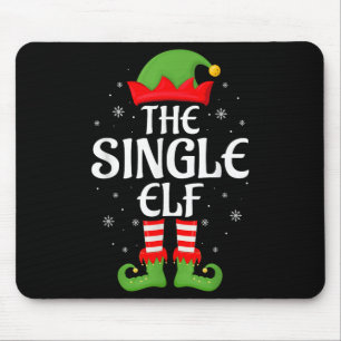 Einzelner Elf Xmas Familien-Matching-Elf-Squad Wei Mousepad