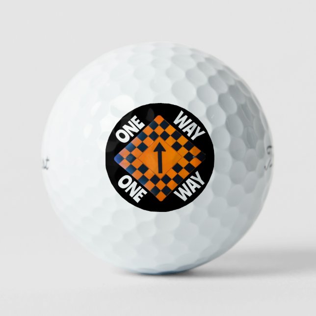 EINZIG GOLFBALL (Vorderseite)
