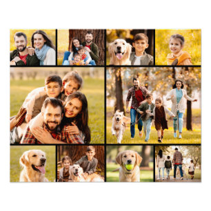 Einzigartig 10 FotoCollage Minimalistisch Einfach Fotodruck