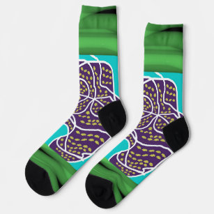 Einzigartig A-Mazed Crew Socks Socken