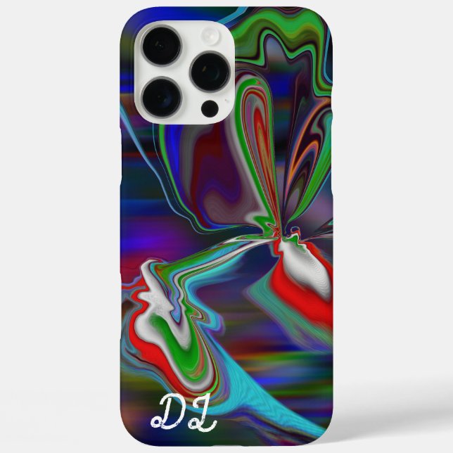 Einzigartig Abstrakte Marmorflüssiges und farbenfr Case-Mate iPhone Hülle (Rückseite)