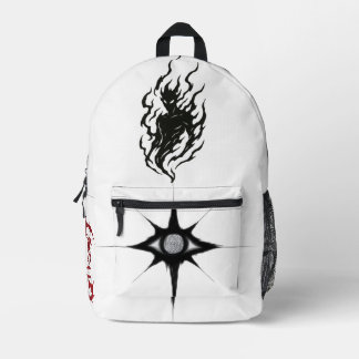 einzigartig bedruckter rucksack