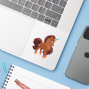 Einzigartig die Stehende Stolz des Einhorns Aufkleber