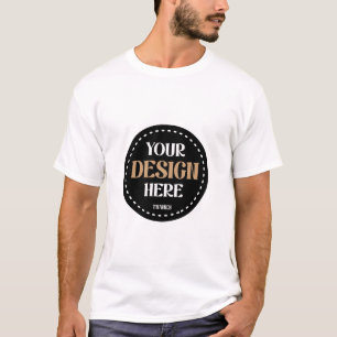 Einzigartig, frisch, modern und minimalistisch T-Shirt
