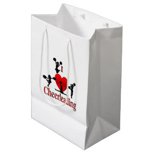 Einzigartig I Herz Cheerleader Mittlere Geschenktüte