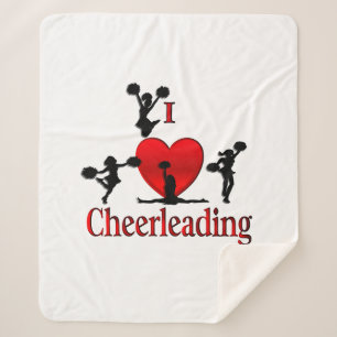 Einzigartig I Herz Cheerleader Sherpadecke