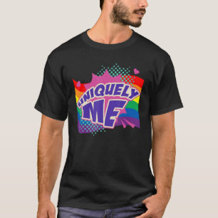 Einzigartig Ich Lgbtq Schwulenrechte Stolz Pride R T-Shirt