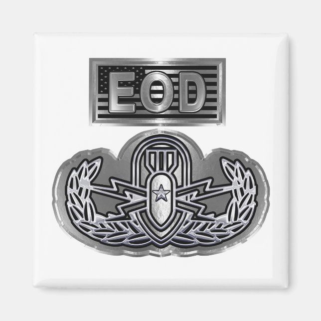 Einzigartig konzipiertes Gedenkbuch EOD Magnet (Vorne)