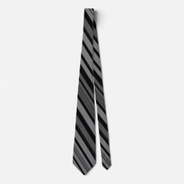 Einzigartig Luxus Grau Print Neck Tie Krawatte