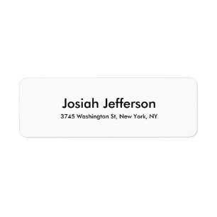 Einzigartig Moderne, kreativ Schlicht Schwarz & We